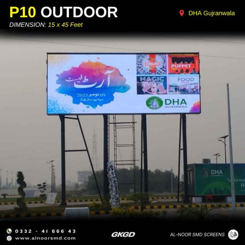 P10 Outdoor SMD Display