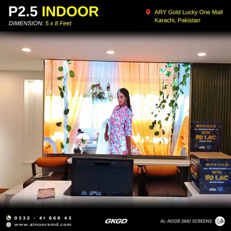 P2.5 Indoor SMD Screen