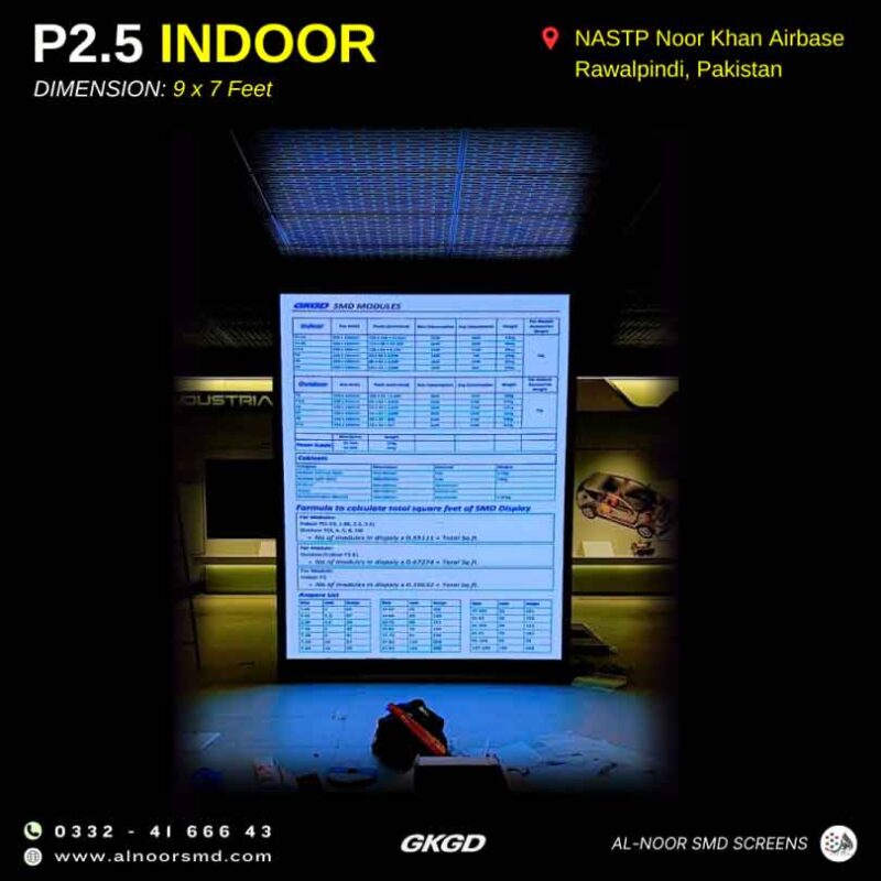 P2.5 Indoor SMD Screens