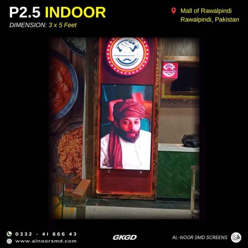 P2.5 indoor SMD Screen
